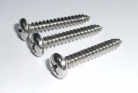 Threaded Black Cross Recessed Pan Head Tapping Screw Stainless Steel DIN7981 Painted Head