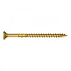 Yellow Zinc Plated Stainless Steel Deck Screws Star Drive For Construction Gold Multi Purpose