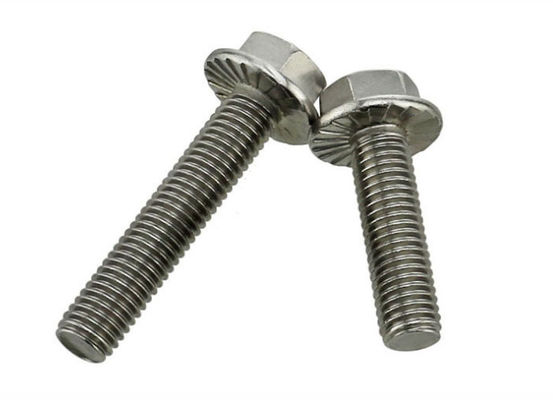 Magnetic Grade 5 Zinc Plated External Finish Hex Head Bolts Resists Loosening Metric Thread
