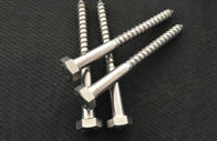 Galvanized Half Thread Tainless Steel Coach Screw For Timber Construction 60mm 80mm