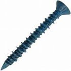 Heavy Duty Screws For Concrete And Block  Blue Ruspert Coating Corrosion Resistance