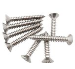 Flat Head Bright Finish Stainless Steel Self Tapping Bolts 3.5 X 10mm - 6.3 X 100mm