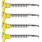 Type T4PF Flat Head Winged Sheathing Screw With Cutting Thread, Self Drilling Screw With Wings