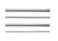 3/8 Inch - 24 Inch High Strength Threaded Rod , Half Thread Stainless Steel Threaded Bar