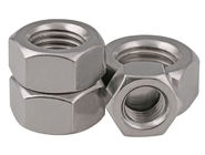 Stainless Steel 304 / 316 Hexagon Head Nut Plain Finish Grade 10 Metric DIN 934 JIS