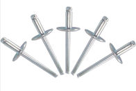 DIN7337 Zinc Plated Aluminum Blind Rivets , Open End Stainless Steel Blind Rivets 4.8 X 10mm
