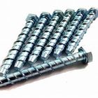 Small High Low Thread Blue Hex Head Bolts , Alloy Steel Concrete Wedge Anchor Bolt