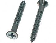 Partical Thread Cross Recessed Countersunk Flat Head Screw DIN7997 Into Steel