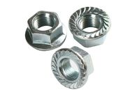 Hex Lock Stainless Steel Serrated Serrated Flange Nut  Washer Replacement DIN6923 M3 - M20