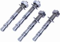 Iso Concrete Fixing Bolts , Stainless Steel Wedge Anchor Bolts Round Head