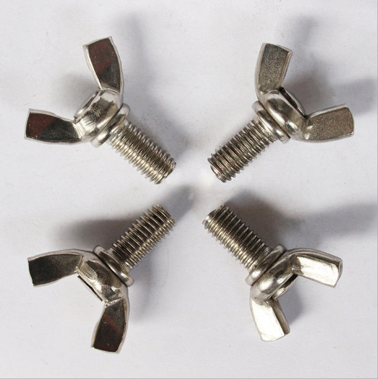 M6 M5 Fly Butterfly Head Screw Butterfly Nut And Bolt Hot Dip Galvanized