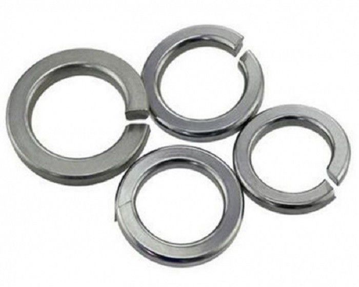 Stainless Steel Split Spring Lock Washers With Bend And Flat End Din7980 Din 127a Din127b