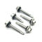 Stainless Steel Roofing Bolts Screws M6 Ss Screw With Washers Custom Wood Screw
