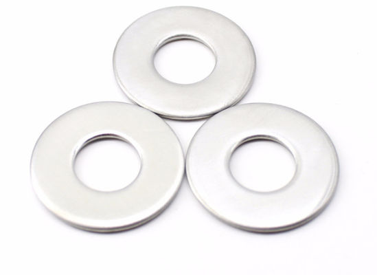 DIN125 DIN9021 M3- M100 Stainless Steel Flat Washers For Fastener Connection